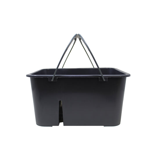 ZION Cleaning Handle Bucket, Rectangular Storage Caddy Organizer Tote 4 PACK