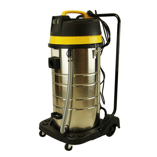 24 Gallon 80 Liter Commercial Stainless Steel Wet Dry 7 Peak HP 2000W